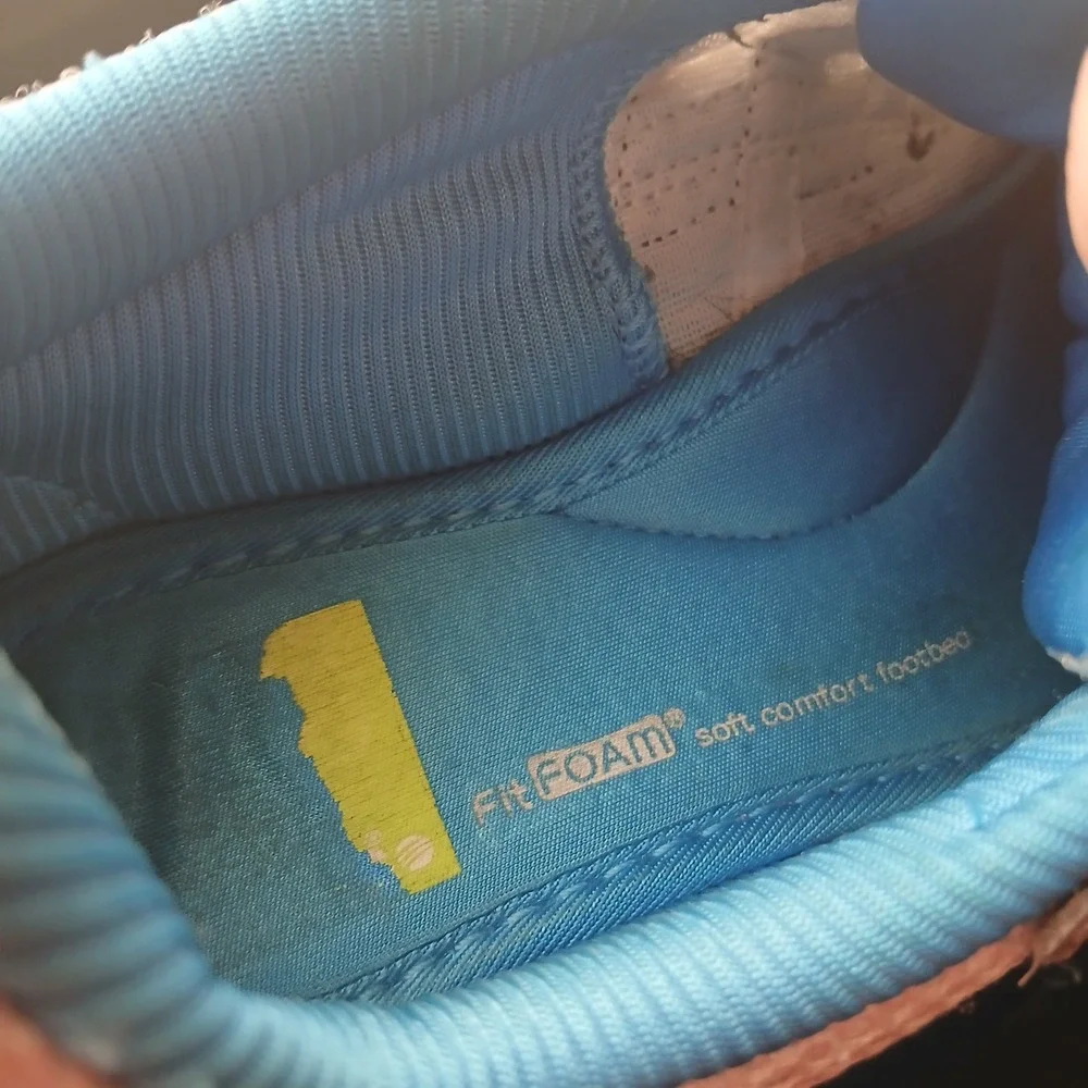 Adidas G11337 Running Shoes 8.5 Silver Blue Y2K Metallic Retro‎ Techwear